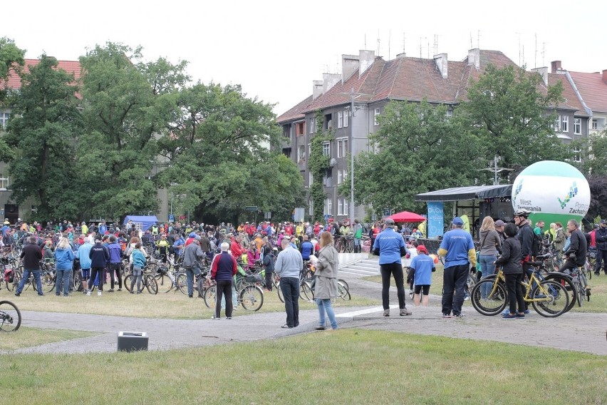 Wielki przejazd rowerowy 2015 w Szczecinie