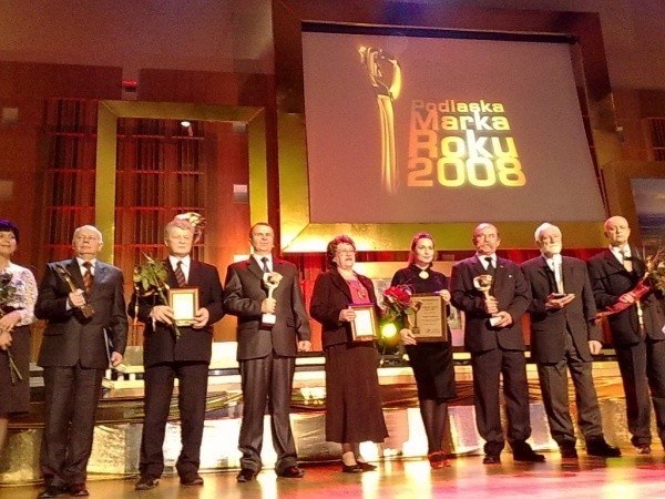 Laureaci Podlaskiej Marki Roku 2008