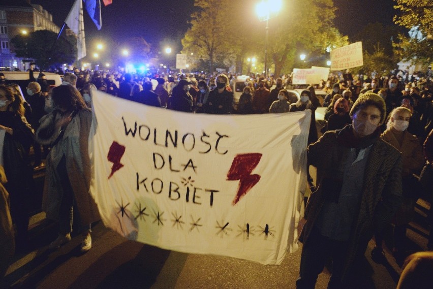 W obronie Praw Kobiet 23.10.2020r. Protesty w Gdańsku, Gdyni i Sopocie przeciwko zakazowi aborcji [zdjęcia] 