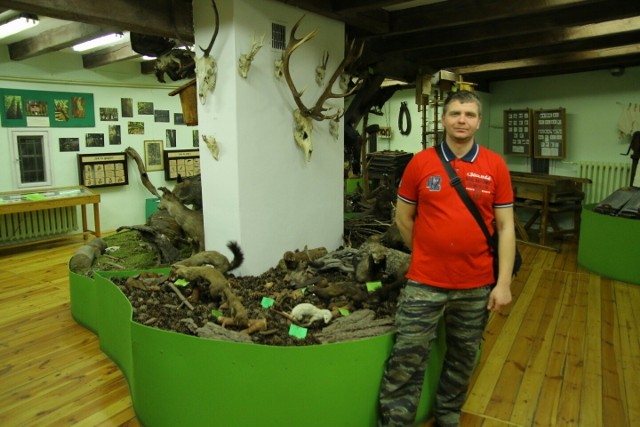 We wtorek koło godz. 14 dotarłem do Muzeum Borów Tucholskich - relacjonuje podróżnik