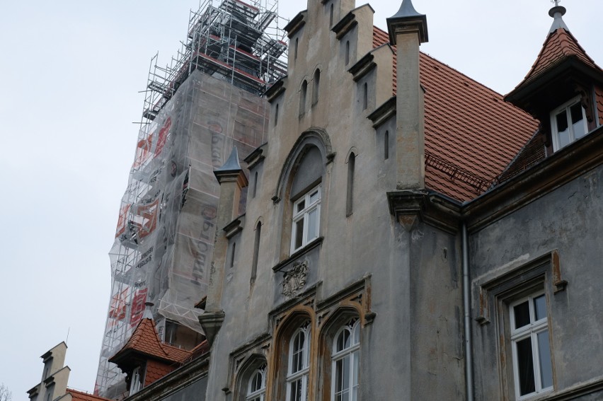 Remont Pałacu Donnersmarcków w Nakle Śląskim....