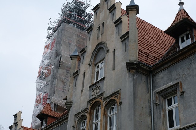 Remont Pałacu Donnersmarcków w Nakle Śląskim.Zobacz kolejne zdjęcia. Przesuwaj zdjęcia w prawo - naciśnij strzałkę lub przycisk NASTĘPNE