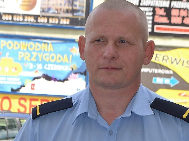 Nagrodzony strażnik - Jarosław Sosik