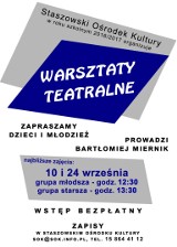 Bezpłatne warsztaty teatralne w Staszowie
