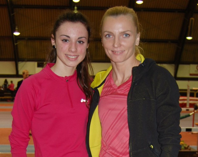 Agnieszka Filipowska (z lewej) była piętnasta na mistrzostwach Europy w biegach górskich. Obok Anna Rogowska, medalistka olimpijska w skoku o tyczce.
