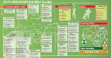 Kibicowska mapa miłości i nienawiści, czyli zgody, układy i "kosy" (MAPA)