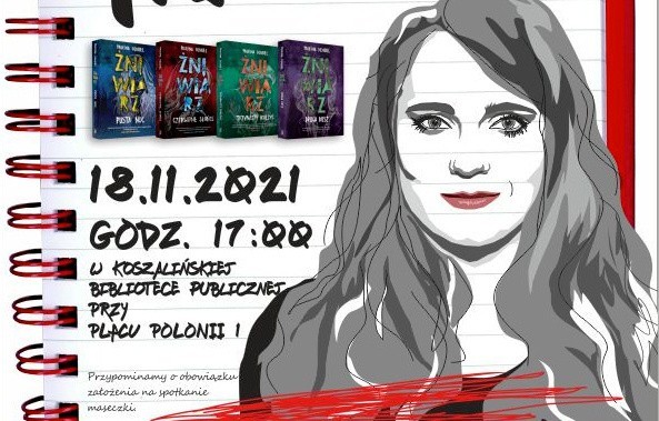 W ramach akcji Nastolatki w Bibliotece, Koszalińska Biblioteka Publiczna zaprasza na spotkanie autorskie z Pauliną Hendel.