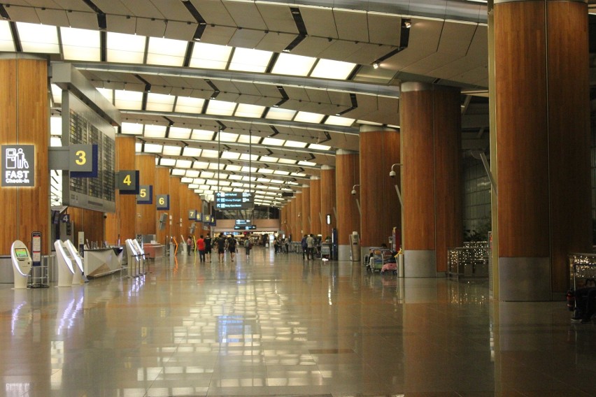 Lotnisko Changi w Singapurze