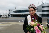 Miss Polski 2018 - Olga Buława ze Świnoujścia - na lotnisku w Goleniowie [ZDJĘCIA]