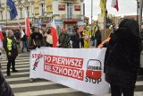 Polsko-niemiecki marsz o wolność. Lockdown, maseczki, obowiązkowe szczepienia - przeciwko temu protestowali manifestanci 