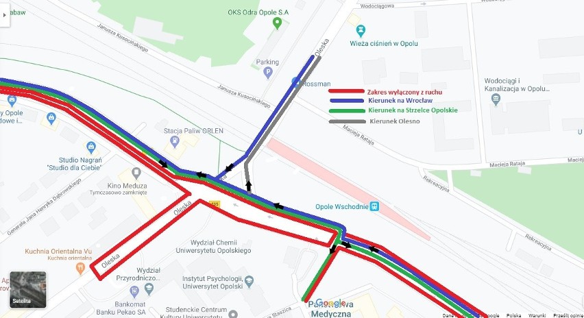 Centrum przesiadkowe Opole Wschodnie. Mama zmian planowanych...