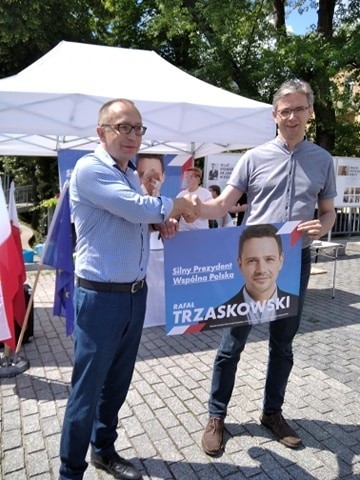 Europoseł i prezes Polskiego Stronnictwa Ludowego w Świętokrzyskiem Adam Jarubas oficjalnie popiera Rafała Trzaskowskiego