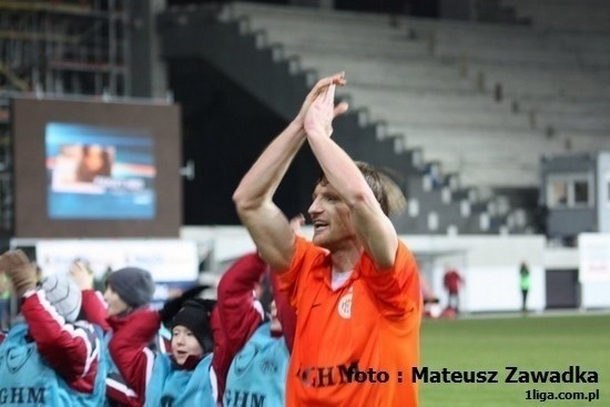 Mateusz Bartczak często ma powody do radości. W obecnym sezonie zdobył już 3 gole.
