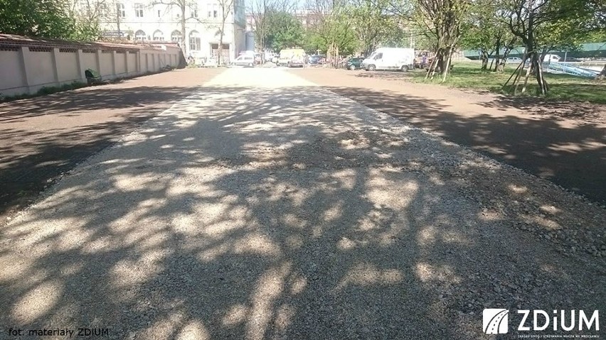 Nowy parking przy ul. Dobrzyńskiej