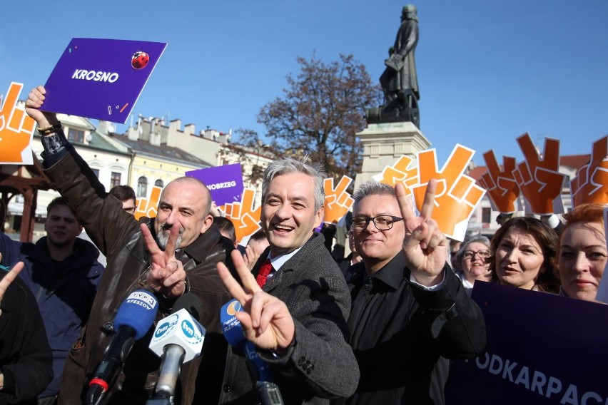 Robert Biedroń i Wiosna w Rzeszowie