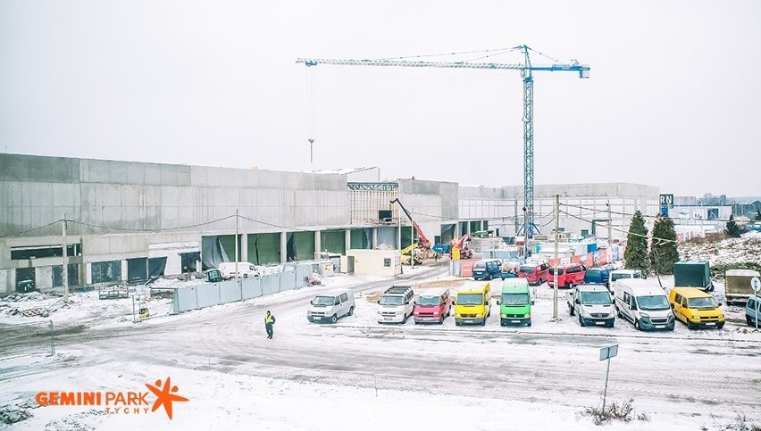 Gemini Park Tychy: LISTA SKLEPÓW trwają prace wykończeniowe ZDJĘCIA