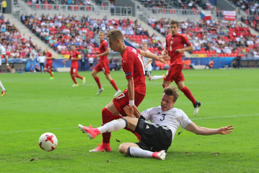 Niemcy pokonały Czechów 2:0 w meczu Euro U-21 2017 w Tychach