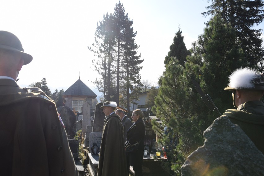 Uroczystości przy Kwaterze Legionistów na cmentarzu w...