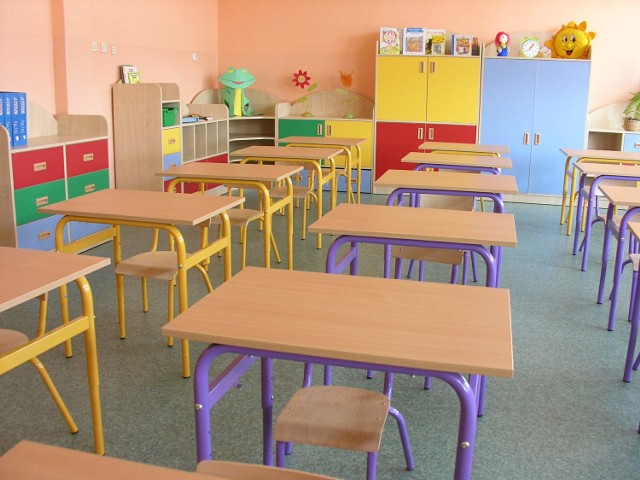 ZS nr 1 ma spejalnie przygotowaną salę dla najmłodszych uczniów.