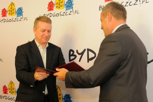 Marek Żydowicz i Rafał Bruski w 2014 roku