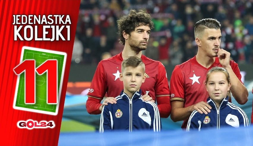 Jedenastka 15. kolejki Lotto Ekstraklasy według GOL24 [GALERIA]