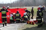 Mężczyzna ciężko ranny wskutek wybuchu gazu w Chmielowie zmarł w szpitalu