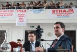 Najbliższa sesja Rady Miejskiej Łodzi odbędzie się w formie zdalnej, bo radnych zagłusza protest strajkujących pracowników MOPS