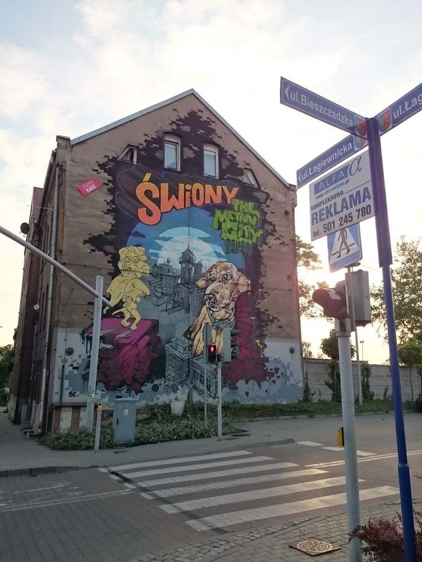 Nowy mural Świętochłowice
