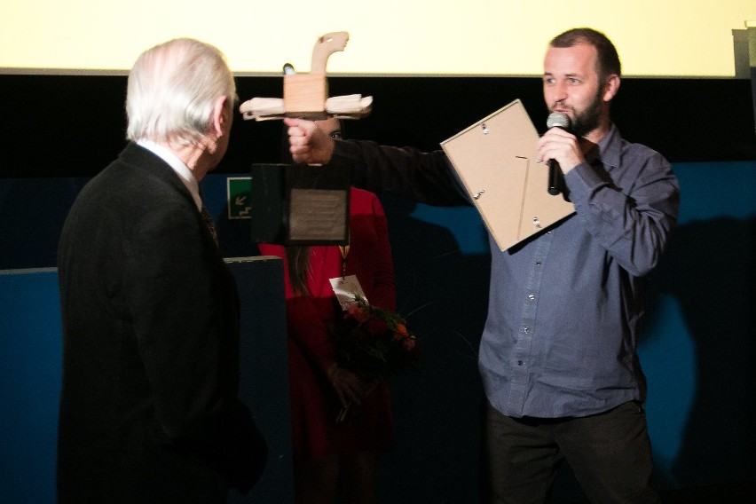 Witold Giersz odebrał nagrodę Honorowej Lamy.
