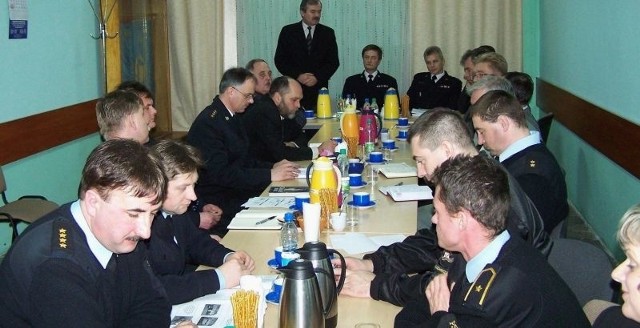 Naradę podsumowującą 2008 rok zorganizowano w kazimierskiej Komendzie Powiatowej Państwowej Straży Pożarnej.