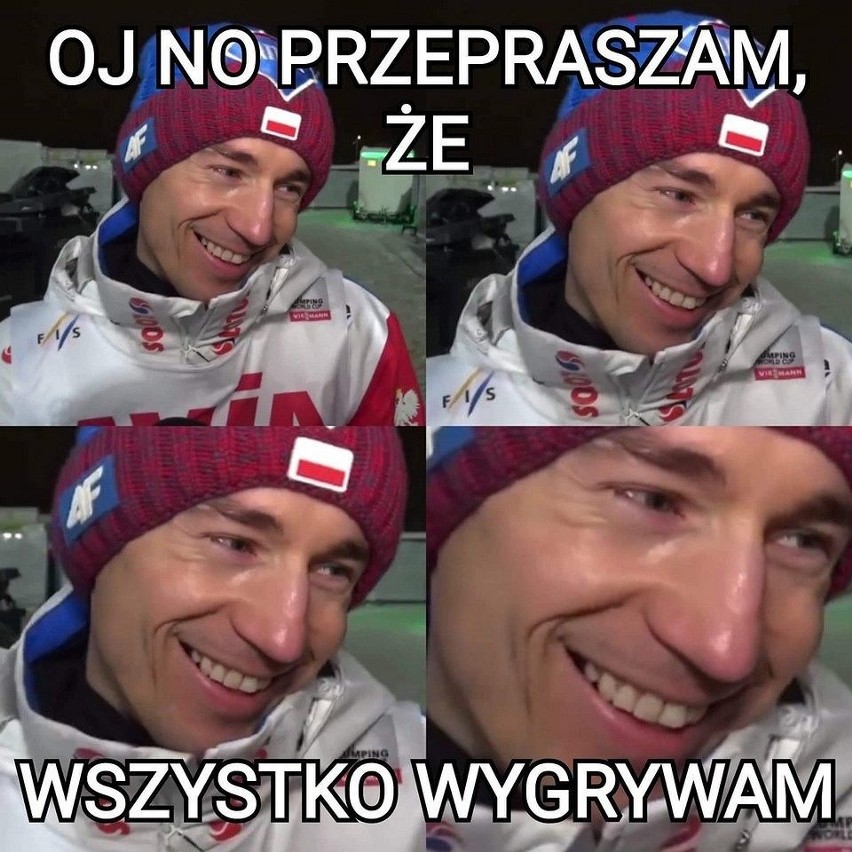 Memy po znakomitym występie polskich skoczków w 69 Turnieju...