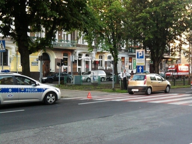 Do wypadku doszło na ulicy Piłsudskiego.