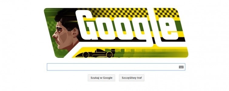 Google uhonorowało Ayrtona Sennę z okazji 54. rocznicy jego...