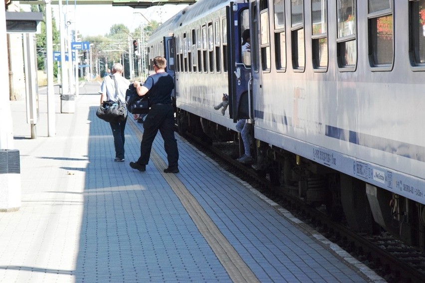 PKP TLK „Pogoria” po wypadku dojechał do Bielska-Białej