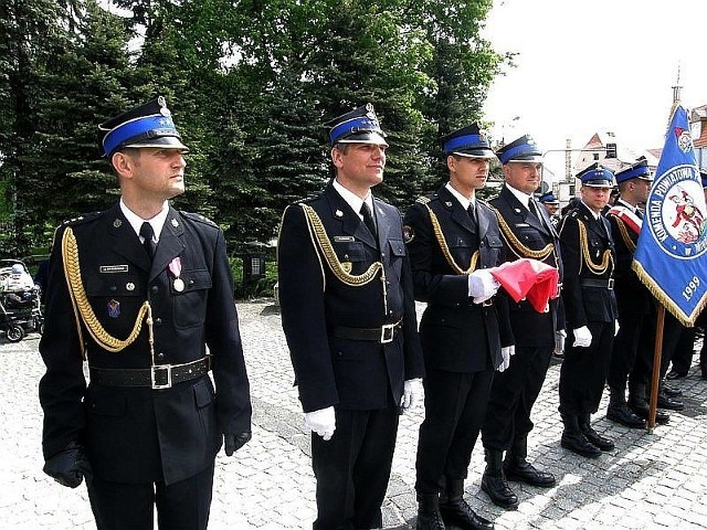 Oficjalna część uroczystości odbyła się przed Pomnikiem Tysiąclecia w Międzyrzeczu.