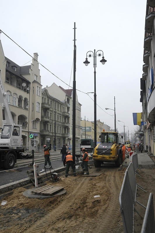 Remont ulicy Gdańskiej w Bydgoszczy. Jak idą prace? [zdjęcia]