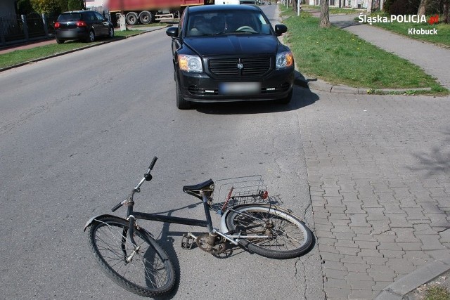 Do potrącenia rowerzystki doszło na ulicy Zamkowej w Kłobucku