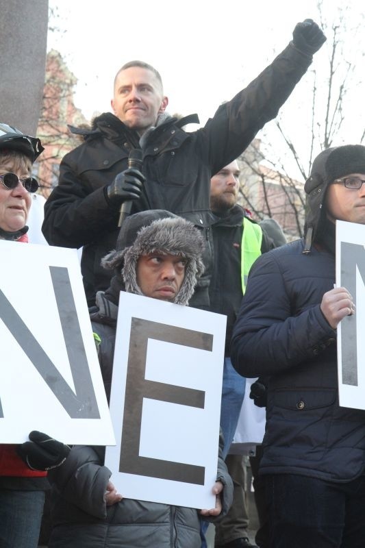 Protest KOD we Wrocławiu, 17.12.2016