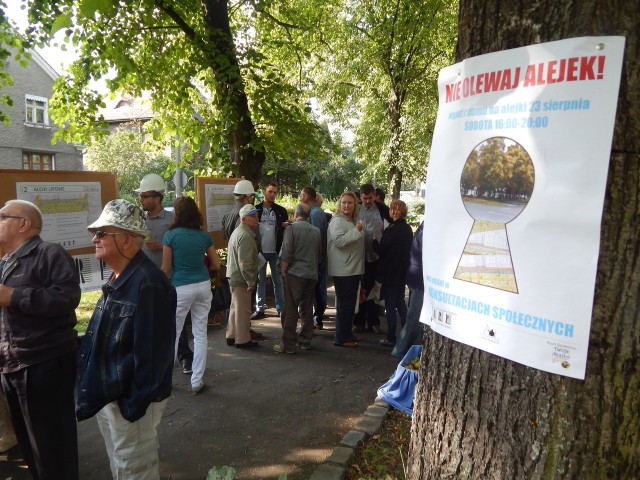 Gorzowianie chcą ratować Alejki na Marcinkowskiego.