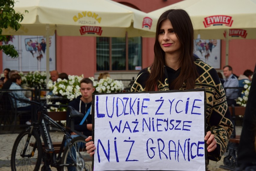 "Solidarni z uchodźcami" w Białymstoku