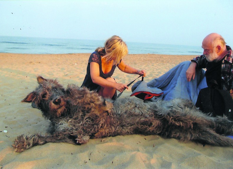 Podczas podróży Pisarscy śpią z psem na plaży. Tu nad...