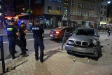 Wypadek w Stargardzie: Masakra na Wyszyńskiego. 18-latek wjechał BMW w widzów nielegalnego driftu [ZDJĘCIA, WIDEO]