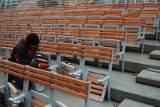 Zobacz nowe krzesełka w opolskim amfiteatrze [wideo]