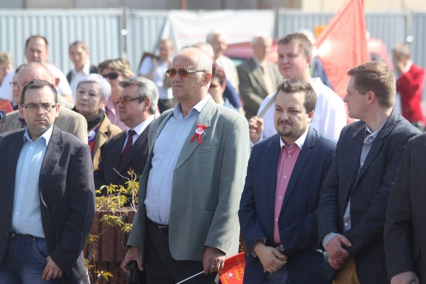 Demonstracja 1 Maja w Dąbrowie Górniczej