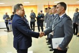 Jarosław Zieliński i Daniel Kołnierowicz wręczyli mianowania nowym komendantom i zastępcom