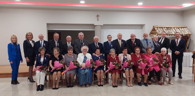Urząd Miasta Golubia-Dobrzynia uroczystość wręczenia Medali za Długoletnie Pożycie Małżeńskie zorganizował w Restauracji „Kaprys”