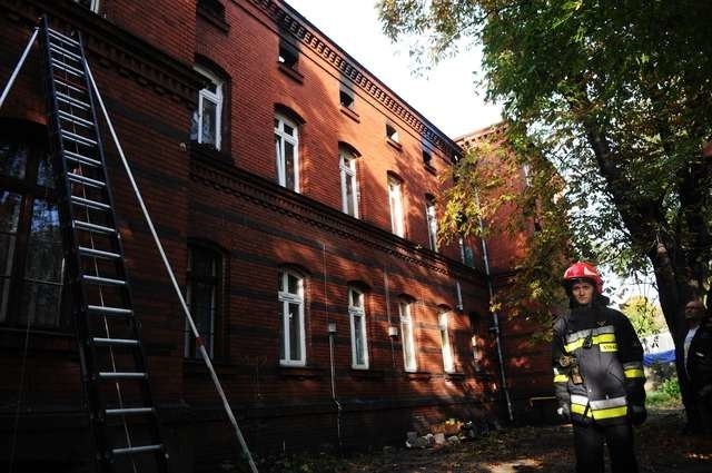 Pożar w kamienicy przy ul. Chłopickiego wybuchł w nocy z 8 na 9 października