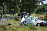 Tragiczny wypadek w Górze Motycznej. Nie żyje potrącony motocyklista [ZDJĘCIA]