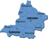 Statystyczny portret powiatu jędrzejowskiego. Dane są pesymistyczne