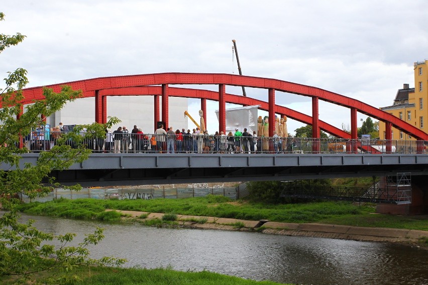 Niedziela na moście Jordana w Poznaniu